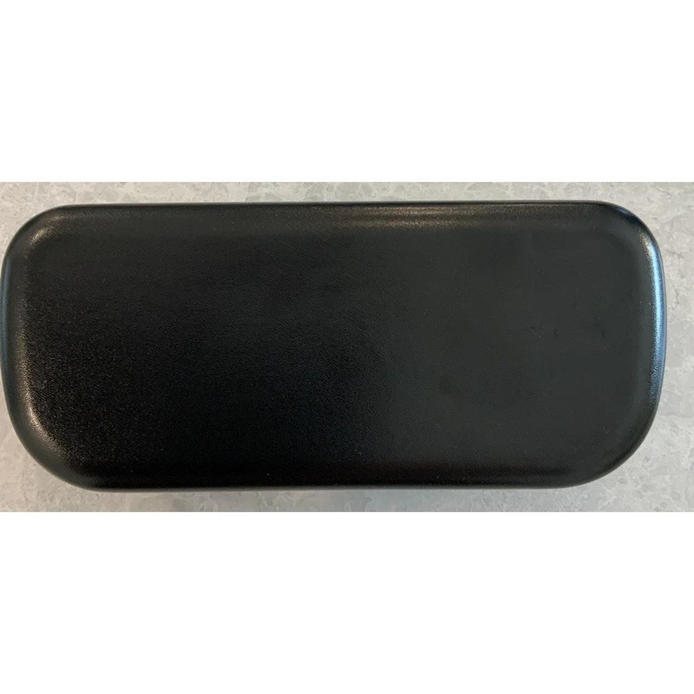 Coach New York Glasses Case Black Hard Clamshell 6.5
